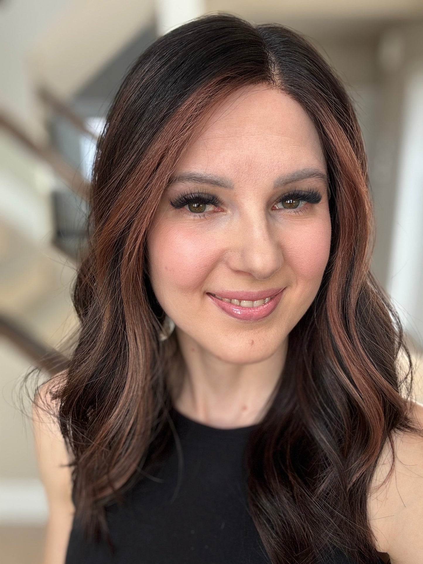 20" Carissa Comfort Cap Lace Top Wig (M) Alexwigs