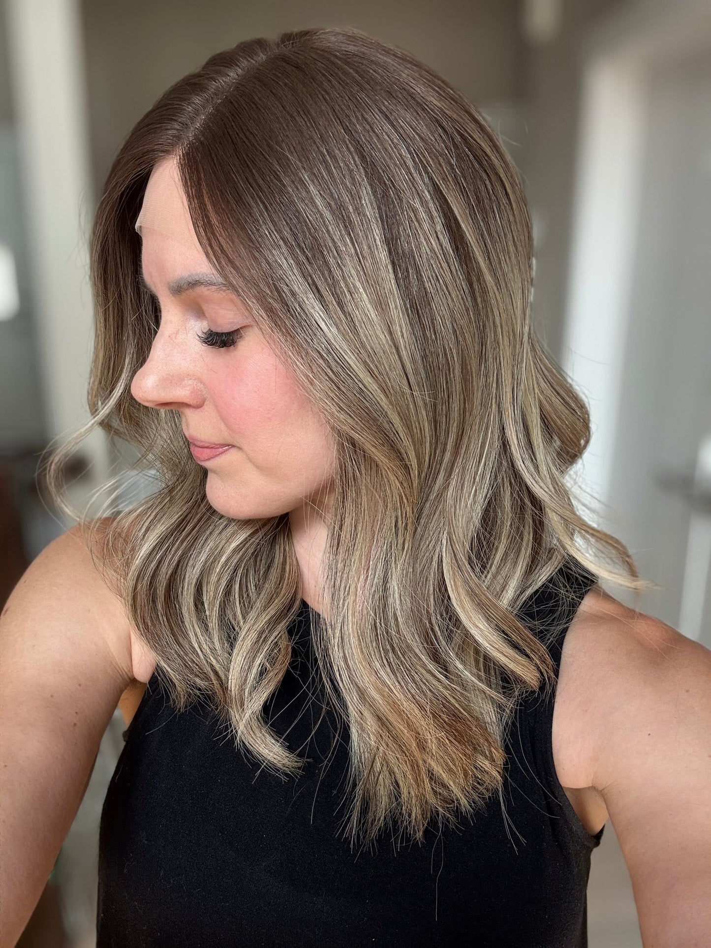 20" Kailyn Comfort Cap Lace Top Wig (S) Alexwigs