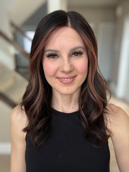 20" Carissa Comfort Cap Lace Top Wig (M) Alexwigs