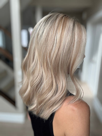 18" Katie LOB Comfort Cap Lace Top Wig (S) Alexwigs