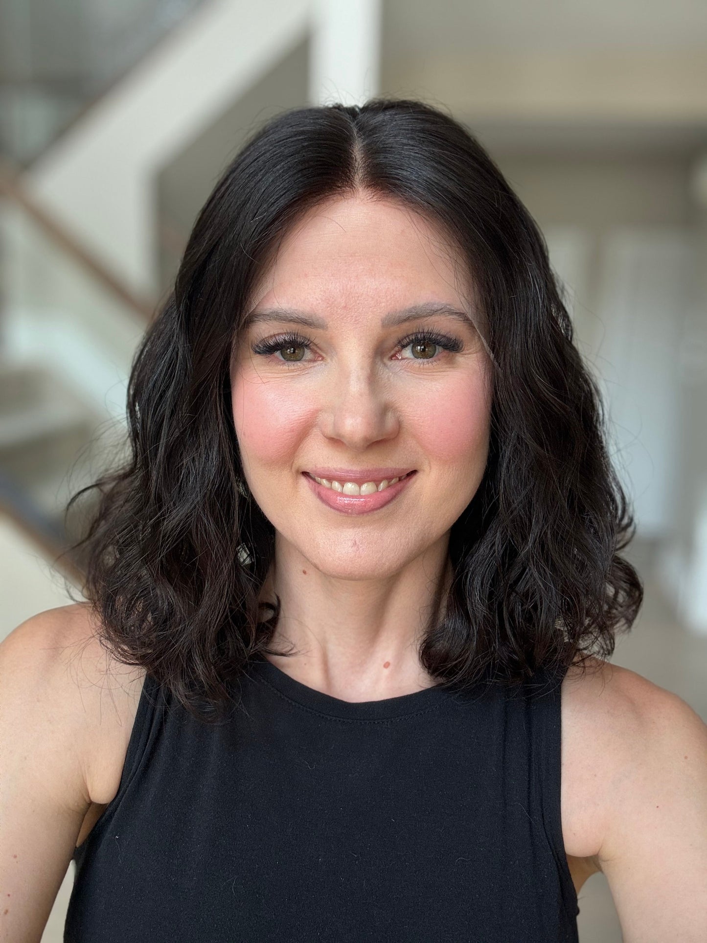 14" Mira Wavy Luxury Cap Lace Top Wig (M) (FINAL SALE) Alexwigs