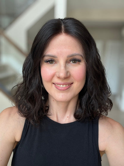 14" Mira Wavy Luxury Cap Lace Top Wig (M) (FINAL SALE) Alexwigs