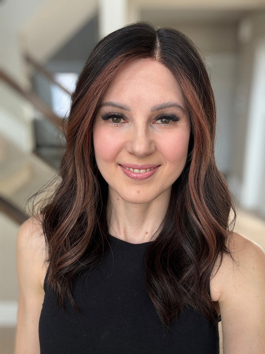 20" Carissa Comfort Cap Lace Top Wig (M) Alexwigs