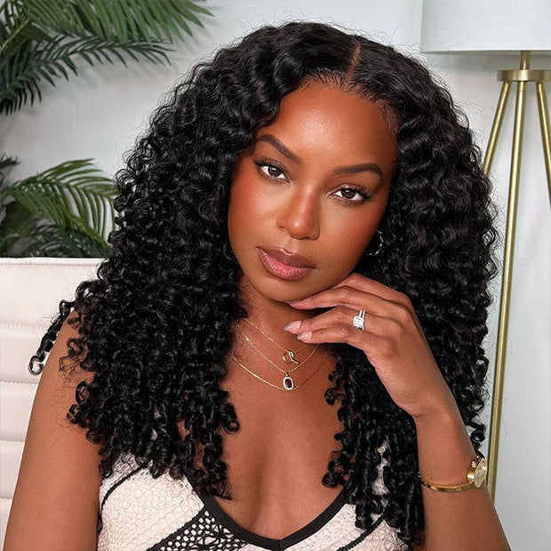 2 Wigs Set | New In Burmese Curly 5x5 HD Lace Wig & M1b/27 Blonde Highlight Lace Human Hair Wig Alexwigs