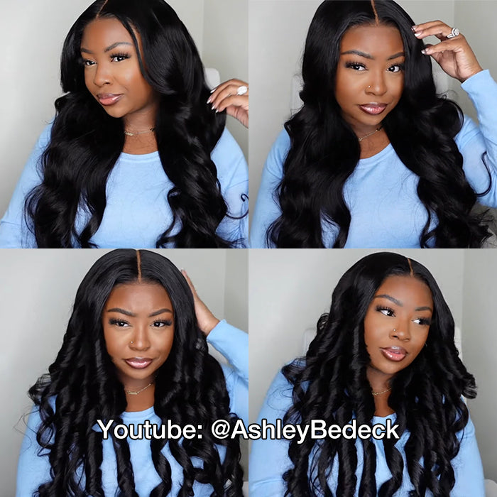 +$9.9 Get A Wig | Drawstring Cap Glueless 13x4 Frontal Lace Human Hair Wig Straight Pre-Cut Lace 220% Density Alexwigs