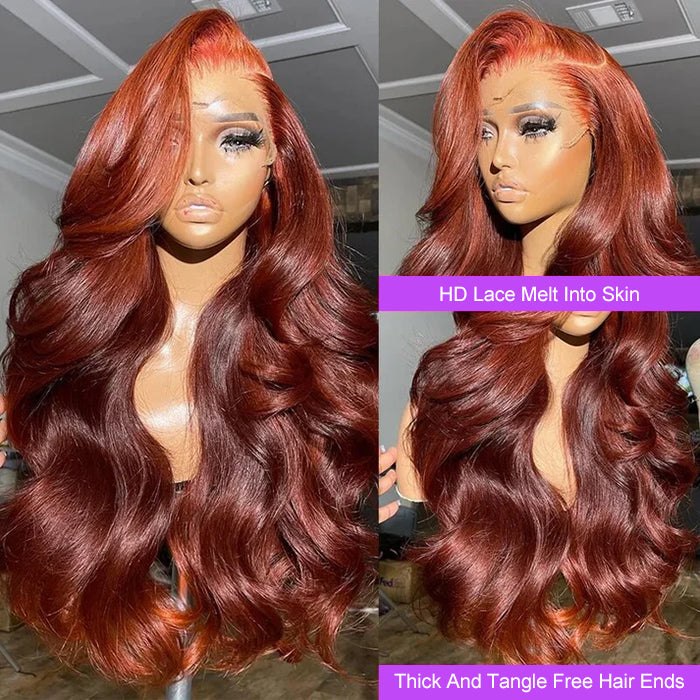 +$9.9 Get A Wig | Loose Body Wave Drawstring 13x4 HD Lace Front Wigs Virgin Human Hair Pre-Cut Lace 220% Density Alexwigs