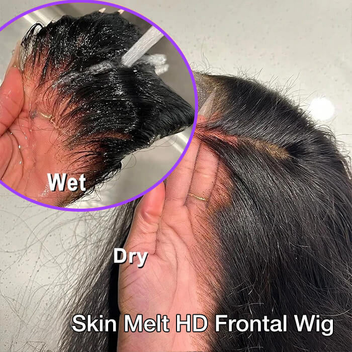 13x6 Pre-All Glueless Lace Frontal Wig Pre Cut Ear to Ear Lace Glueless Deep Wave Wigs Alexwigs