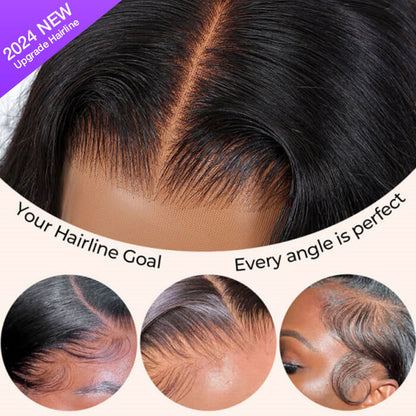 13x4 HD Lace Frontal Wigs Pre Plucked Glueless Straight Human Hair Wigs For Black Women Alexwigs