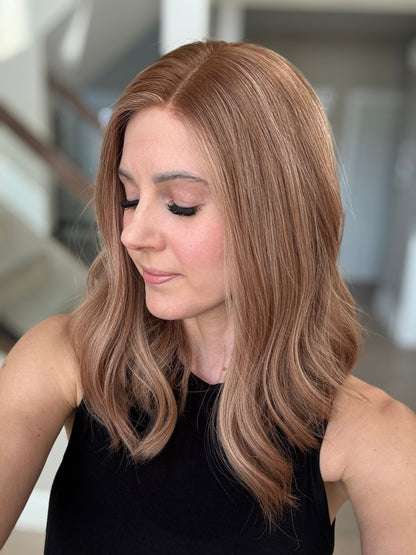 18" Vera LOB Comfort Cap Lace Top Wig (S) Alexwigs