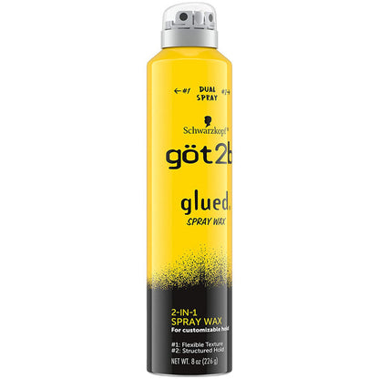 Got 2b Glued 2 in 1 Spray Wax 8 oz Alexwigs