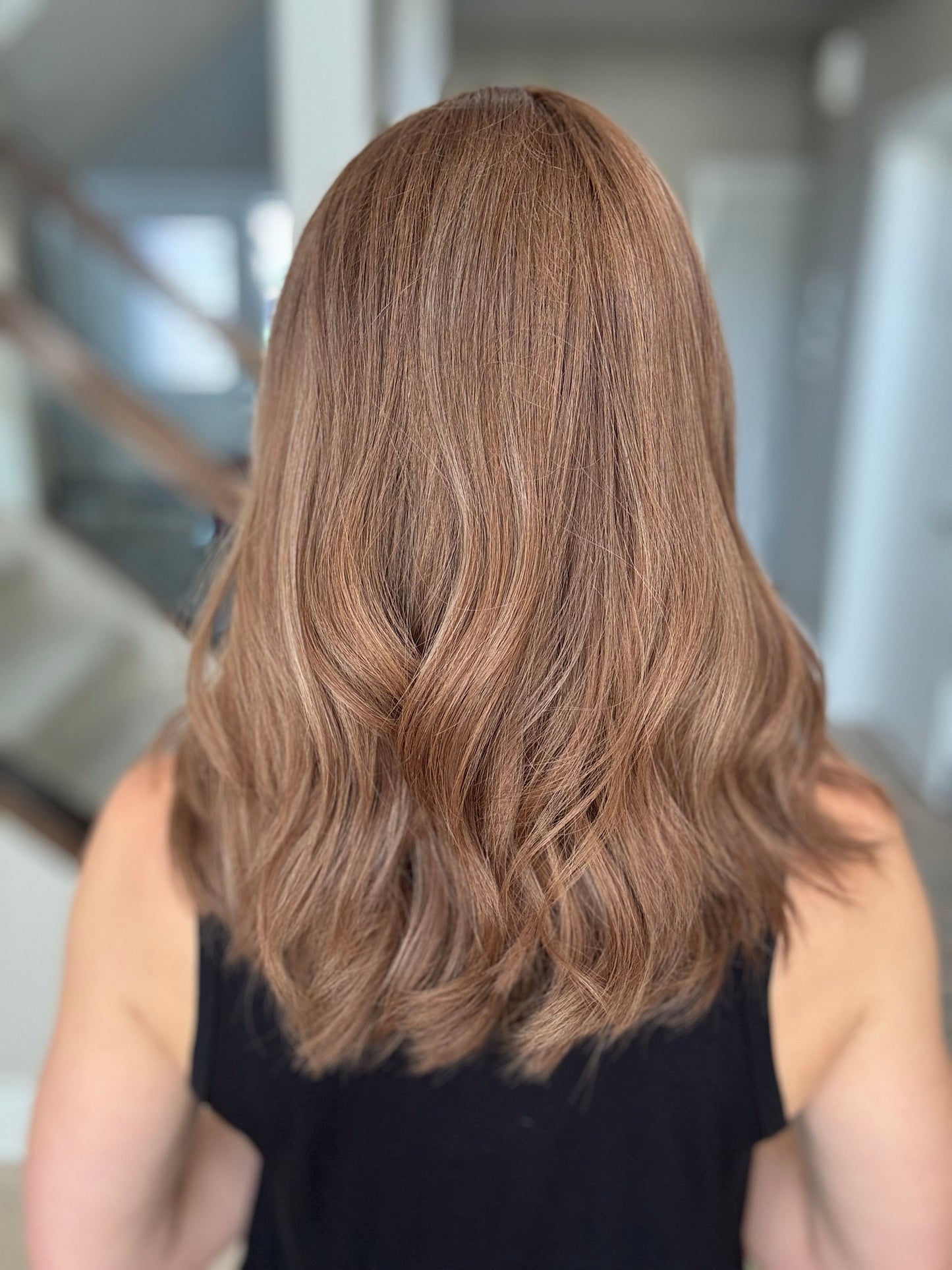 18" Christina LOB Comfort Cap Lace Top Wig (M) Alexwigs