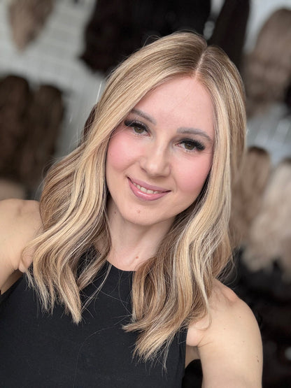 18" Anniston LOB Comfort Cap Lace Top Wig (S) Alexwigs