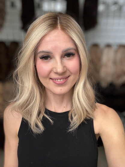 18" Katelyn LOB Comfort Cap Lace Top Wig (M) (FINAL SALE) Alexwigs