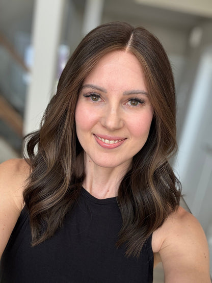 18" Mira LOB Comfort Cap Lace Top Wig (M) (FINAL SALE) Alexwigs