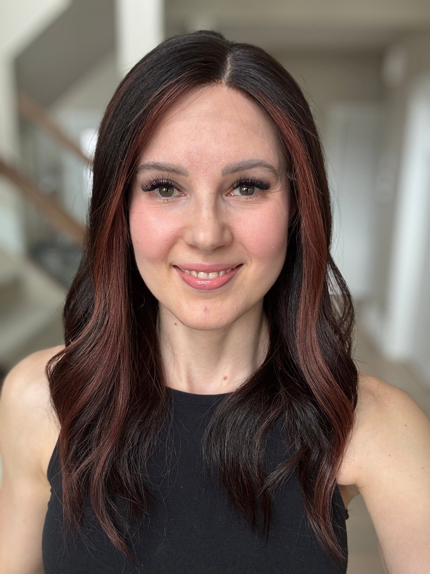 20" Catey Comfort Cap Lace Top Wig (M) Alexwigs