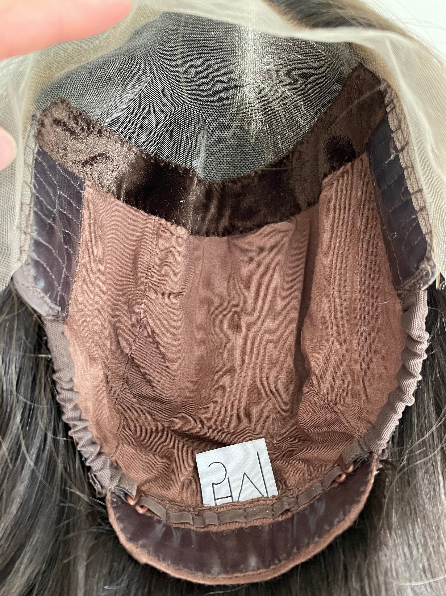 15" Natural Black Lace Top Wig (S) Alexwigs