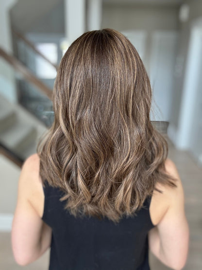 18" Mia LOB Comfort Cap Lace Top Wig (M) (FINAL SALE) Alexwigs