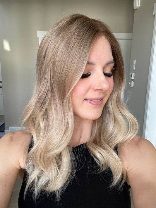 20" Avril Luxury Cap Lace Top Wig (S) Alexwigs