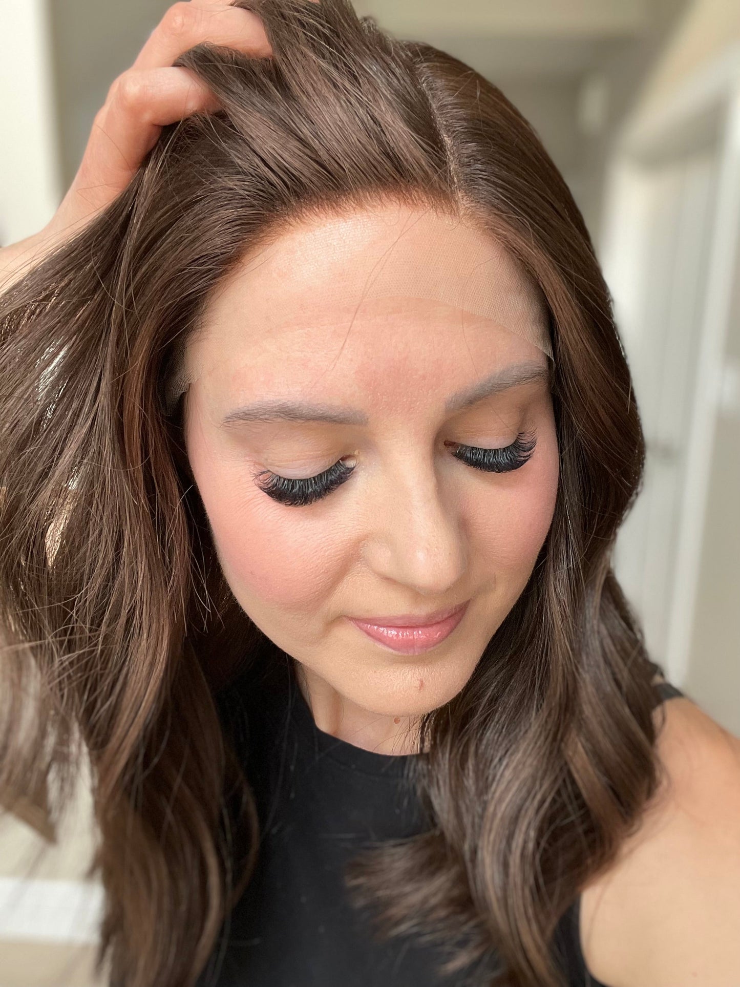 18" Melanie Comfort Cap Lace Top Wig (S) (FINAL SALE) Alexwigs