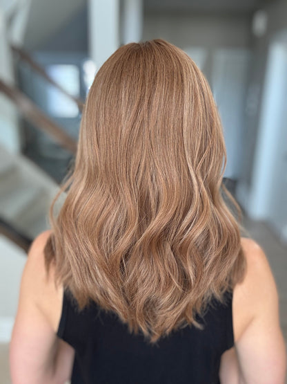 18" Monika LOB Comfort Cap Lace Top Wig (S) (FINAL SALE) Alexwigs