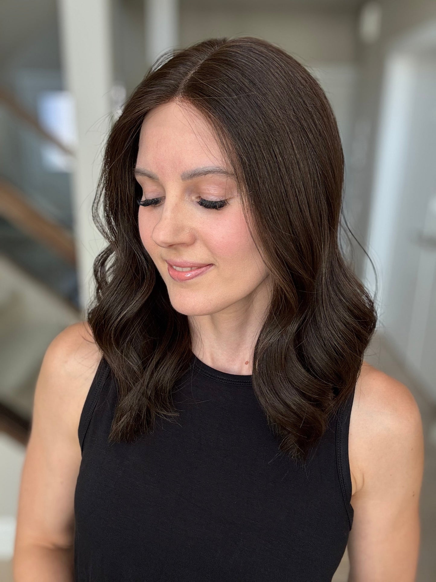 18" Mira LOB Comfort Cap Lace Top Wig (M) (FINAL SALE) Alexwigs