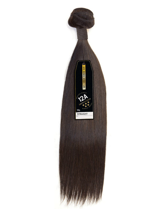 Bare & Natural Unprocessed 100% Virgin Human Hair STRAIGHT 12A 10-22