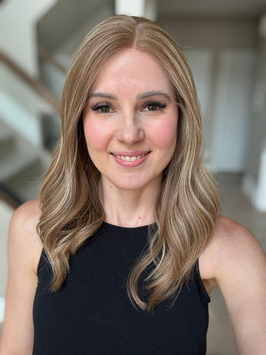 18" Janelle Luxury Cap Lace Top Wig (XS) Alexwigs