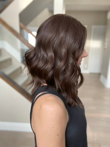 18" Callie Luxury Cap Lace Top Wig (XS) Alexwigs