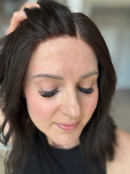 15" Natural Black Lace Top Wig (S) Alexwigs