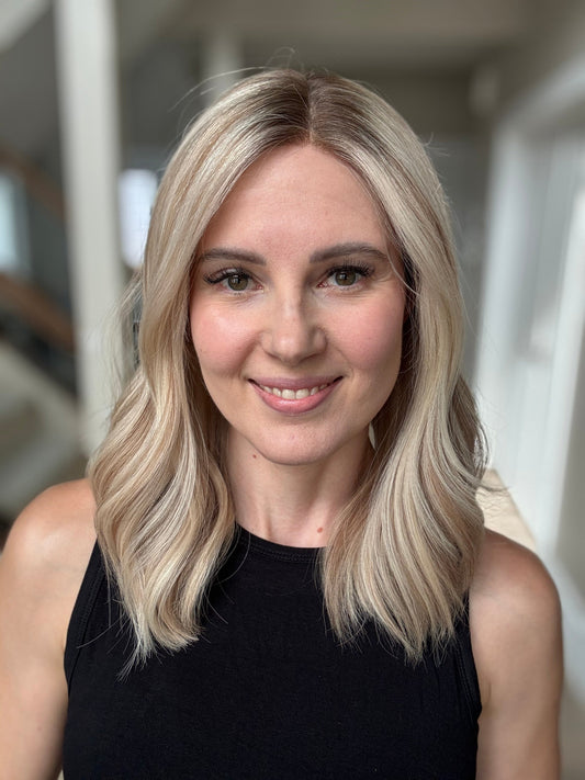 18" Katie LOB Comfort Cap Lace Top Wig (M) Alexwigs