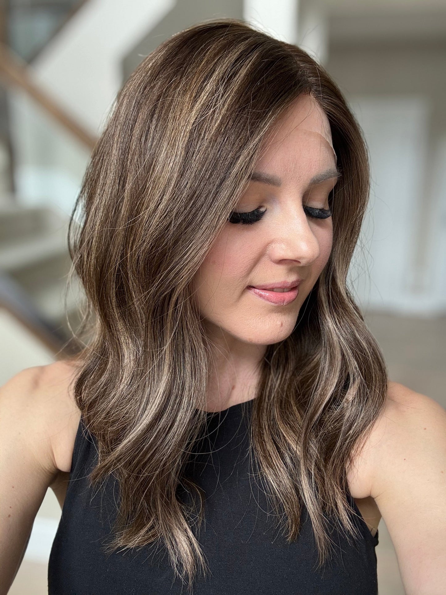 20" Flavia Comfort Cap Lace Top Wig (M) - RESERVED FOR BROOKE Alexwigs