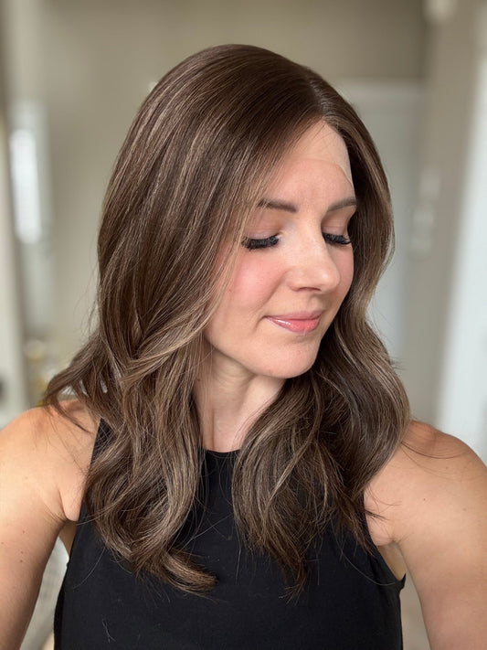 20" Jennifer Comfort Cap Lace Top Wig (M) (FINAL SALE) Alexwigs