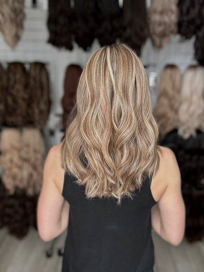 18" Anniston LOB Comfort Cap Lace Top Wig (S) Alexwigs