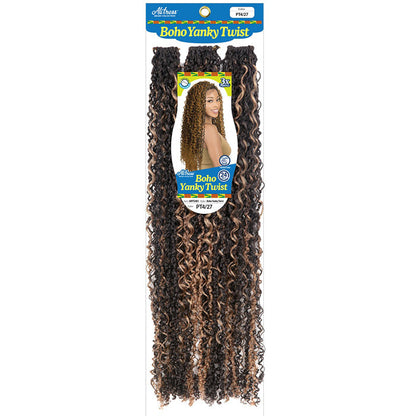 Chade Alitress Pre-Looped Crochet Braids - BOHO YANKY TWIST 24" 3X Alexwigs