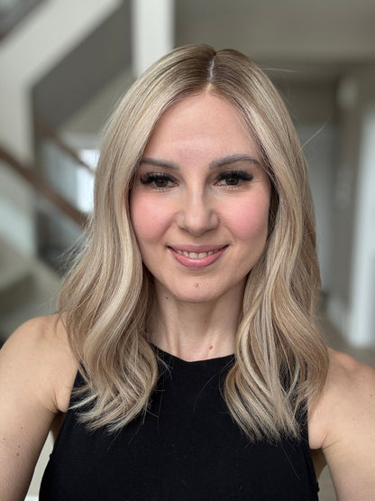 18" Katie Comfort Cap Silk Top Wig (M) (FINAL SALE) Alexwigs