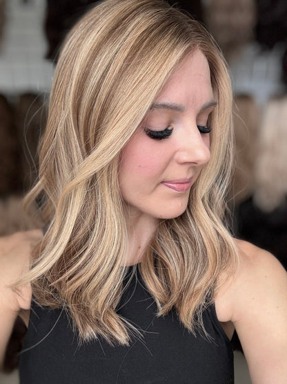 18" Anniston LOB Comfort Cap Lace Top Wig (S) Alexwigs