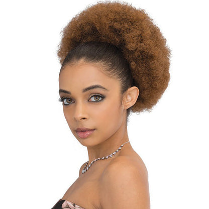 Janet Collection Every Time Noir Drawstring Ponytail - AFRO LADY D/S Alexwigs