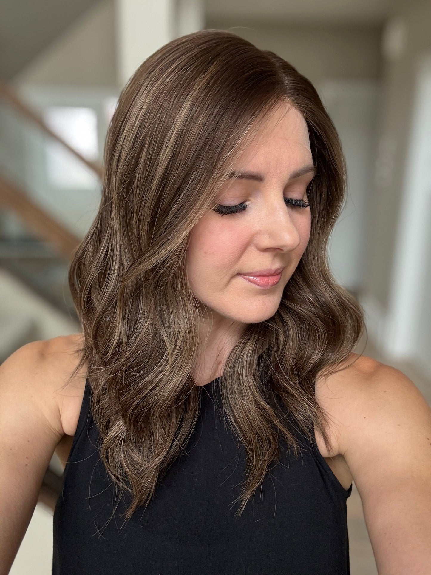 20" Jennifer Comfort Cap Lace Top Wig (XS) Alexwigs