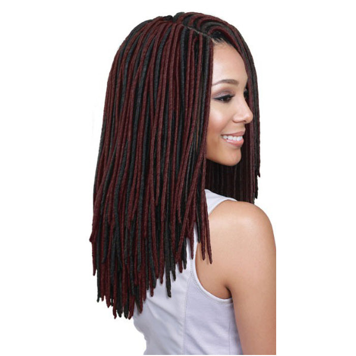 Bobbi Boss African Roots Pre-Looped Crochet Braids - BOMBA FAUX LOCS MANE 14" Alexwigs