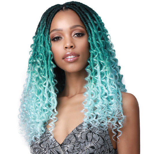 Bobbi Boss Pre-Looped Crochet Braid - SOUL LOCS DEEP CURL BOHO STYLE 18" 2X Alexwigs