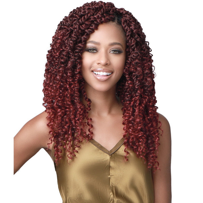 Bobbi Boss Pre-Looped Crochet Braid - PASSION TWIST BOHO STYLE 14/18/24" 3X Alexwigs