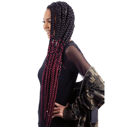 Model Model Crochet Braids - 3X AFRICANA BRAID 84" Alexwigs