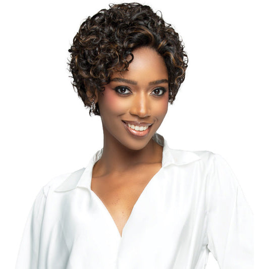 Bobbi Boss 100% Unprocessed Human Hair Lace Front Wig - BNL002 ELENA