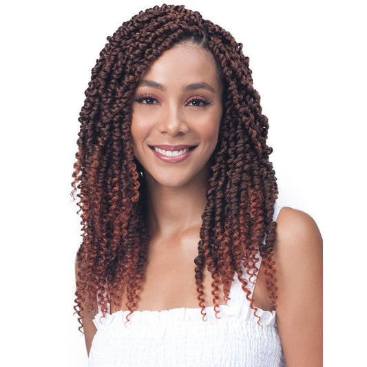 Bobbi Boss Pre-Looped Crochet Braid - 2X NU LOCS SPRING TWIST 14" Alexwigs