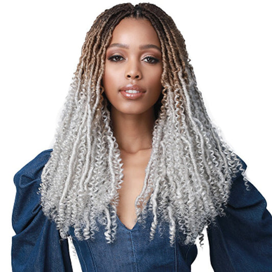 Bobbi Boss Nu Locs Pre-Looped Crochet Braid - NU LOCS WATER CURL BOHO 18" 2X Alexwigs