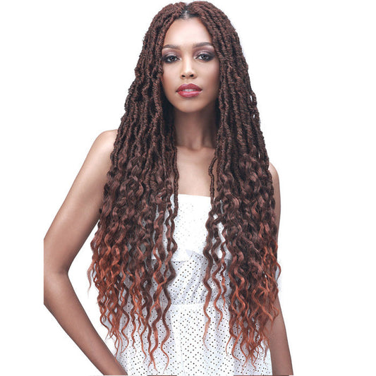 Bobbi Boss Pre-Looped Crochet Braid - 2X NU LOCS WAVY TIPS 28" Alexwigs