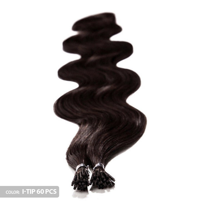 Bohyme Remi Glue Tips Extension - BODY WAVE 27/60/120 PCS (14/18/22 Inch) Alexwigs