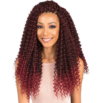 Bobbi Boss African Roots Braid Collection Crochet BRAZILIAN WATER CURL 18 Inch Alexwigs