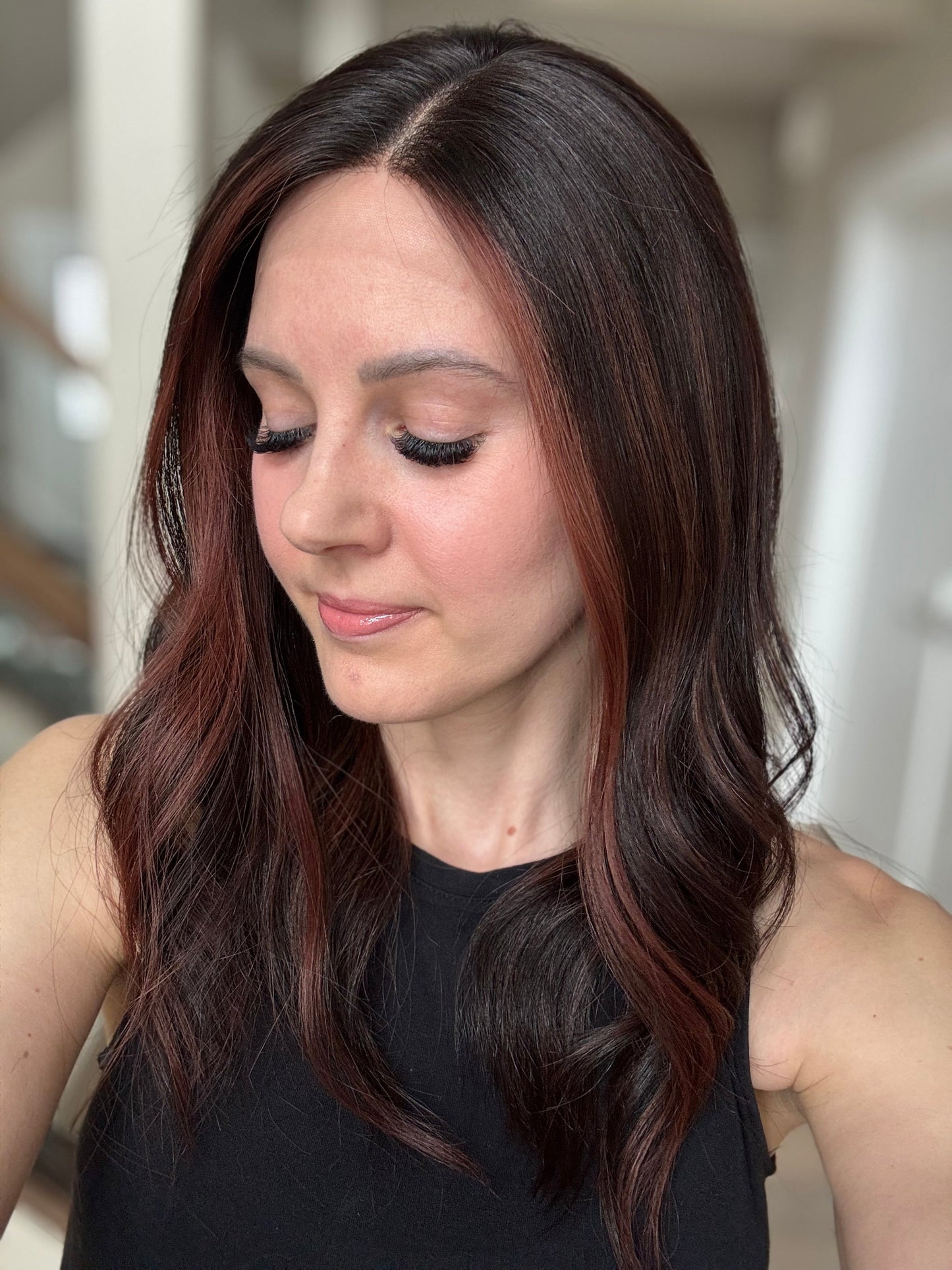 20" Catey Comfort Cap Lace Top Wig (M) Alexwigs