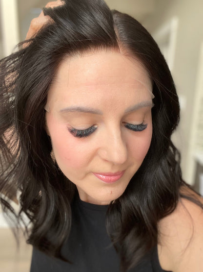 18" Zara Luxury Cap Lace Top Wig (XS/S) (FINAL SALE) Alexwigs